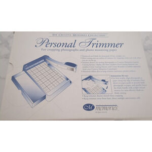 Creative Memories Personal Trimmer with Drawer Photo Paper Cutter Scrapbooking